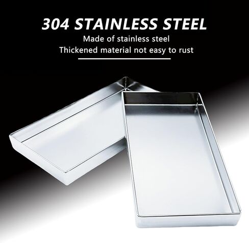 Stainless Steel Dog Crate Replacement Tray - Waterproof, Welded, Leak-Proof Floor Pan for Pet Cage - Chew-Resistant in Kuwait