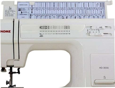 Janome HD3000 Heavy-Duty Sewing Machine with 18 Built-in Stitches + Hard Case in Kuwait