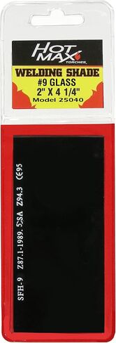 Hot Max 25043#9 Helmet Shade 4-1/2-Inch by 5 1/4-Inch Welding Helmet Replacement Lens in Kuwait