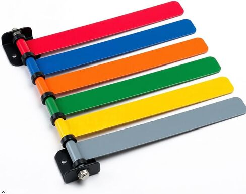 Omnimed Exam Room Status & Signal Flag System - Door Flags for Medical Office, Quickly Display and Identify Exam Room Signals and Easily Show Room Statuses. in Kuwait