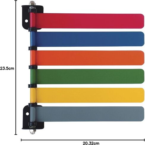 Omnimed Exam Room Status & Signal Flag System - Door Flags for Medical Office, Quickly Display and Identify Exam Room Signals and Easily Show Room Statuses. in Kuwait