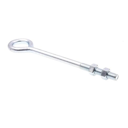 Prime-Line 9067010 Eye Bolts With Nuts, 1/2 In.-13 X 10 In., Zinc Plated Steel (10 Pack) in Kuwait