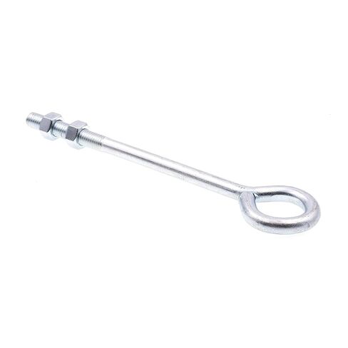 Prime-Line 9067010 Eye Bolts With Nuts, 1/2 In.-13 X 10 In., Zinc Plated Steel (10 Pack) in Kuwait