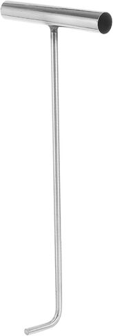 DOITOOL Stainless Steel Manhole Cover Hook T Hook Manhole Tool Manhole Lift Hooks for Trampoline Pull Springs Open Manhole Covers in Kuwait