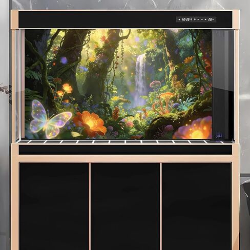 48"x24" Dream Forest Reptile Background Terrarium Background 3pcs in Saudi Arabia
