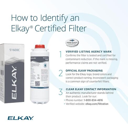 مرشحات بديلة Elkay 51300C_12PK WaterSentry (حشو الزجاجات وLiv Pro)، 12 قطعة (عبوة من 1)، أبيض in Kuwait