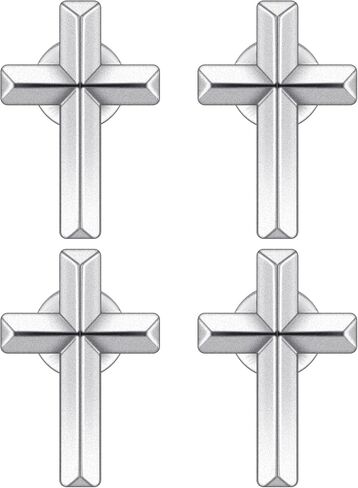 Cross Pin Cross Lapel Pins Bulk Gold Cross Pins Set Small Cross Pins Christian Pins for Backpacks Religious Cross Pin Gold Silver Enamel Brooch Pin for Christian Chaplain in Kuwait