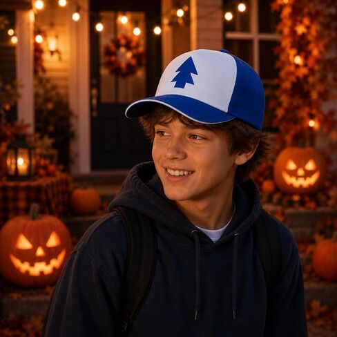 EIKOU Gravity Falls Dipper's Hat Blue Dipper Hat Baseball Cap in Kuwait