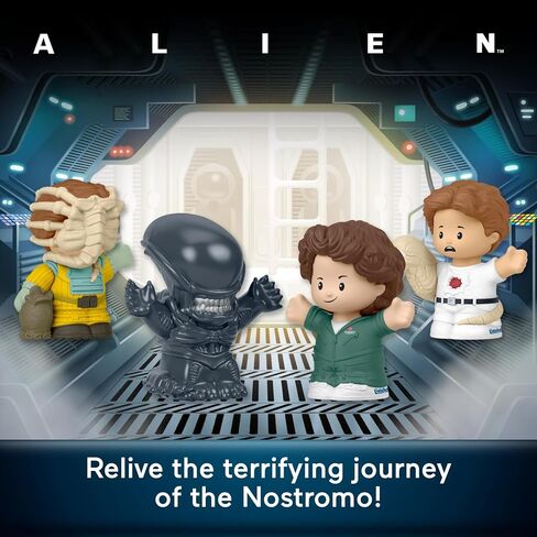 Little People Collector Alien Movie Special Edition Set for Sci-Fi & Horror Fans, 4 Figures in a Display Package in Saudi Arabia