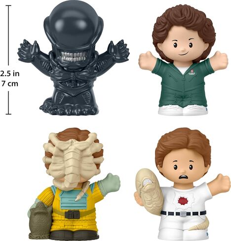 Little People Collector Alien Movie Special Edition Set for Sci-Fi & Horror Fans, 4 Figures in a Display Package in Saudi Arabia