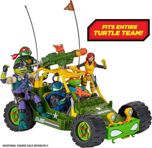 TEENAGE MUTANT NINJA Turtles x G.I. Joe: AWE Shell-Striker in Saudi Arabia