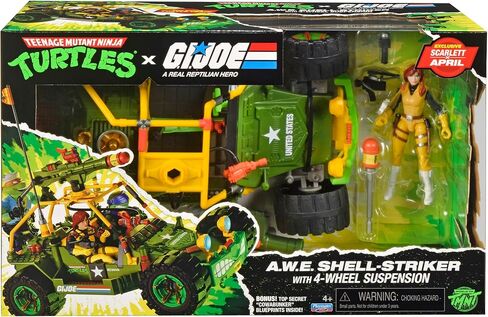 TEENAGE MUTANT NINJA Turtles x G.I. Joe: AWE Shell-Striker in Saudi Arabia