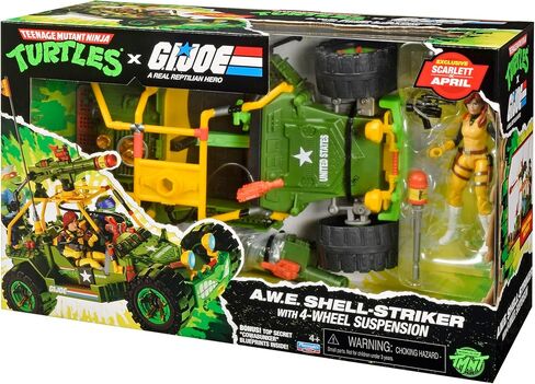 TEENAGE MUTANT NINJA Turtles x G.I. Joe: AWE Shell-Striker in Saudi Arabia