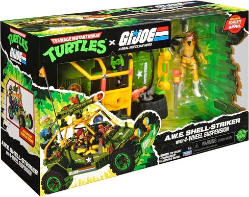 TEENAGE MUTANT NINJA Turtles x G.I. Joe: AWE Shell-Striker in Saudi Arabia