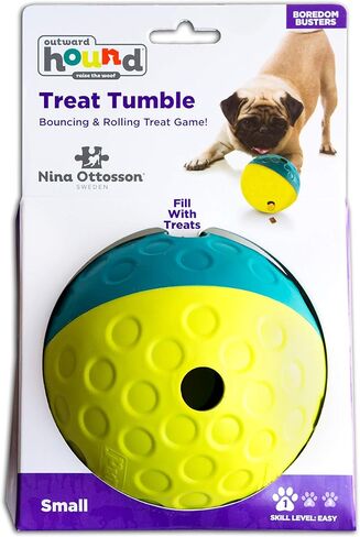 Outward Hound Nina Ottosson Treat Tumble Dog Toy Puzzle Ball, 4.8" in Saudi Arabia