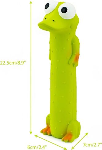 CHIWAVA 3PCS 9" Squeaky Latex Dog Toy Standing Stick Animal for Medium Dogs in Saudi Arabia