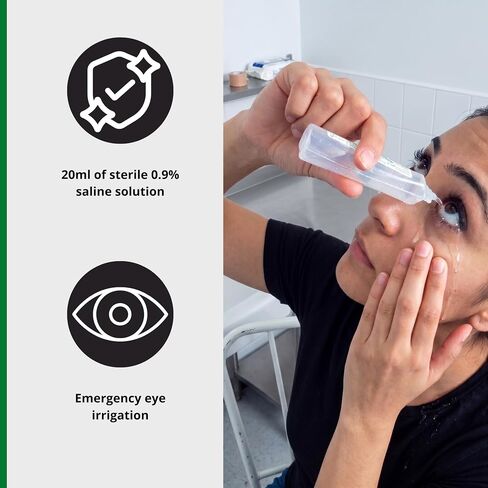 Hypaclens Emergency Sterile Eyewash Pods - 20ml (Pack of 25) in Kuwait