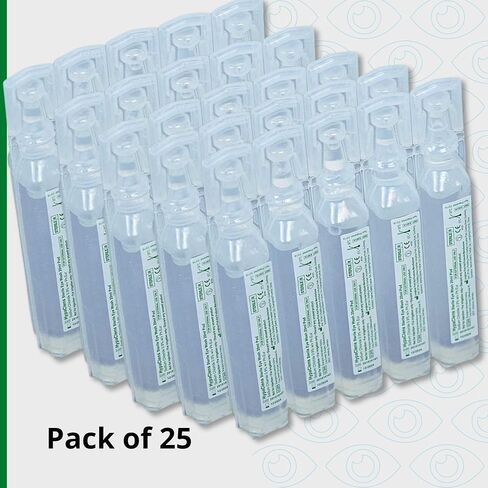 Hypaclens Emergency Sterile Eyewash Pods - 20ml (Pack of 25) in Kuwait