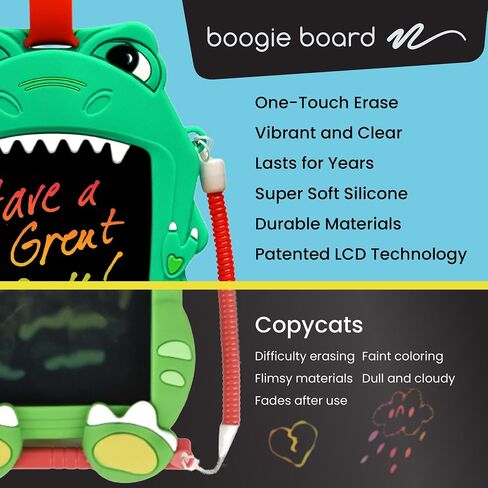 Boogie Board Elmo LCD Doodle Pal for Kids – Reusable 4" LCD Writing Tablet, Mess-Free Drawing Pad with Stylus, Travel Toy for Toddlers Ages 3+, Sesame Street Elmo Toy in Kuwait