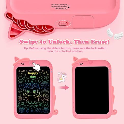 EooCoo LCD Writing Tablet for Kids, Toddler Toys, Kids Stocking Stuffers in Kuwait