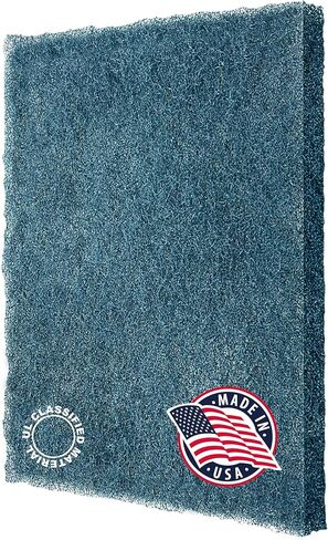 CoreCarbon 20x30x1 Cut To Fit Furnace & Air Conditioner Washable Polyester Fiber Filter Media (20 x 30) in Saudi Arabia
