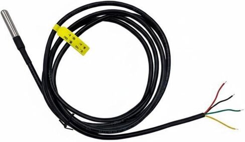 Temperature Transducer Thermometer with RS485 Bus and Stainless Steel Build Waterproof Epoxy Potting Low Power Efficiency Suitable for, 1M in Saudi Arabia