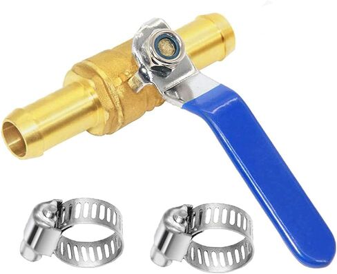 Joywayus 3/4 "خرطوم بارب مضمنة النحاس اغلاق الكرة صمام الماء النفط الهواء الغاز خط الوقود تجهيزات الأنابيب in Kuwait