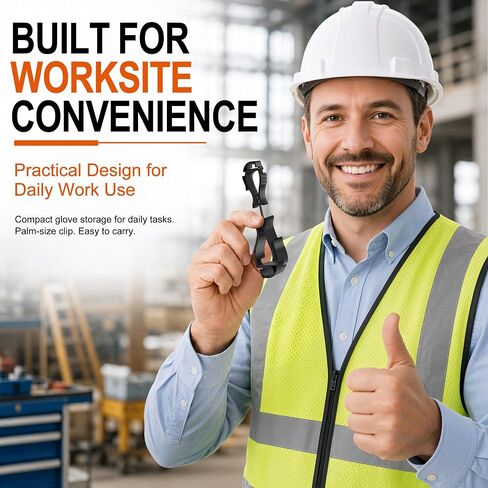 Glove Clips, Glove Holder, Glove Clips For Work, Glove Holder Clip , Work Gloves, For Duty Belt, Glove Clips For Construction in Kuwait