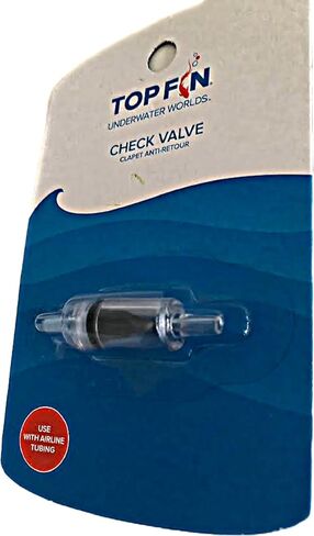 Top Fin Aquarium Check Valve. Keeps Water from Siphoning When Pump is Off. in Saudi Arabia
