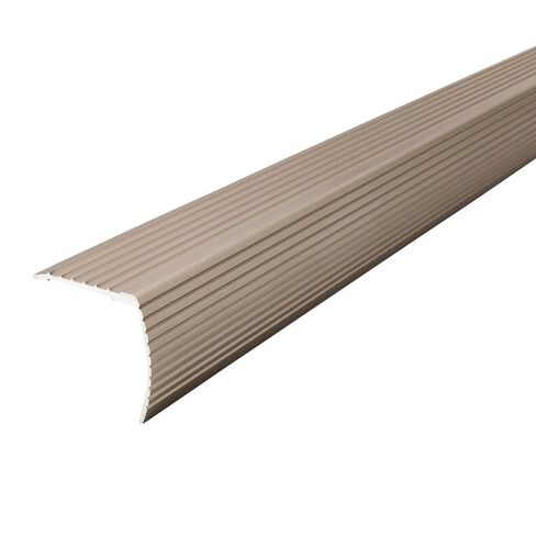M-D Building Products Cinch Stair Edging (Fluted) 36" Satin Nickel Satin Nickel in Kuwait