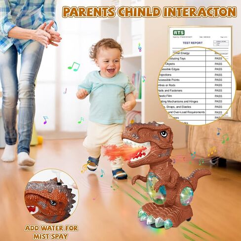 Dinosaur Toys for Toddlers 3-5, Roaring Light Up Toys for 3 4 Year Old Boy in Kuwait