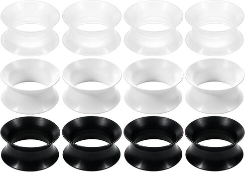 Cisyozi 6 Pairs Ultra Thin Silicone Ear Skin Flexible Flesh Tunnel Expander Stretching Gauge Earlets Plug Gauges Kit Earlets Retainer Same Sizes 6G-20mm 3 Colors in Kuwait