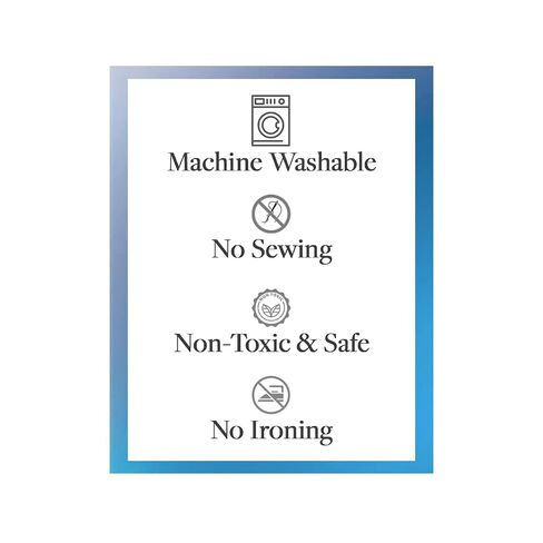 Badge Magic Instant Hemming Tape Kit - DIY Peel & Stick Double Sided Bond Adhesive - No Sewing - Washer and Dryer Safe (Pants, Shirts, Skirts, Curtains, Crafts) in Kuwait