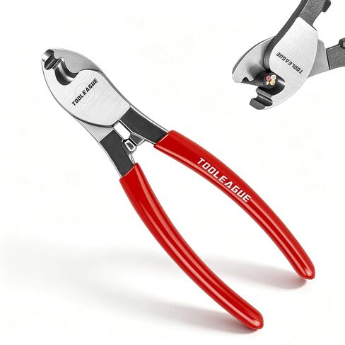 TOOLEAGUE Heavy Duty Cable Wire Cutters, 8 Inches Stainless Steel Wire Rope Cutter for Cable Deck Railing, Decking, Wire Seals,Aircraft Bicycle in Kuwait