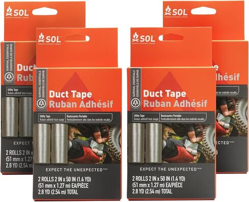 Survive Outdoors Longer 2 x 50 in. Duct Tape, 2 Count (Pack of 4) in Kuwait