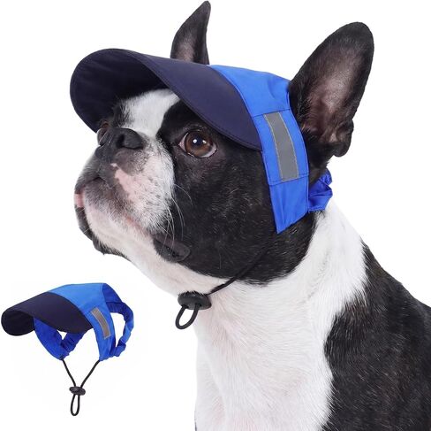 FUAMEY Dog Sun Hat, Summer Beach Dog Baseball Cap Visor with Ear Holes in Saudi Arabia