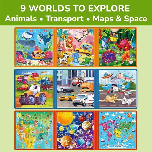 QUOKKA 9 Magnetic Puzzles and Animal Sudoku Game in Kuwait