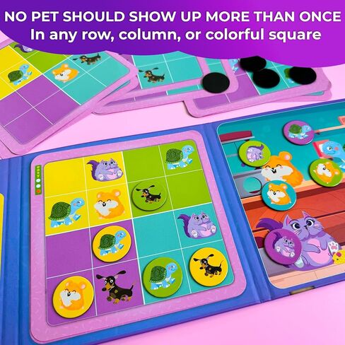 QUOKKA 9 Magnetic Puzzles and Animal Sudoku Game in Kuwait