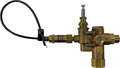 1/2" Compression Side Inlet X 1/2" FNPT, Combo Unloader Pilot Check Valve with Throttle Control Cable for 6.5HP Max Gas air Compressors (140-175 PSI, 36" Throttle Control Cable & Unloader Valve) in Saudi Arabia