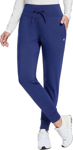 baleaf Women's Fleece Lined Pants Water-Resistant Sweatpants Winter Thermal Ski Hiking Running Joggers in Kuwait