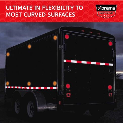 Abrams 2" in x 150' ft Diamond Pattern Trailer Truck Conspicuity DOT Class 2 Reflective Safety Tape - Blue… in Kuwait