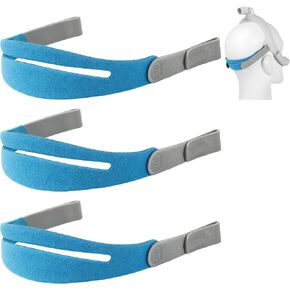 Blue 3-Pack Replacement Headgear Compatible with AirFit N30i/P30i in Kuwait