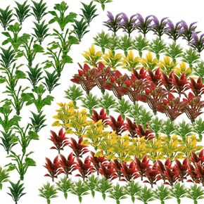 Mini Model Grass, 200 Pcs, Tiny Fake Plants, Miniature Plants for School Project DIY Miniature Colorful Flower in Kuwait