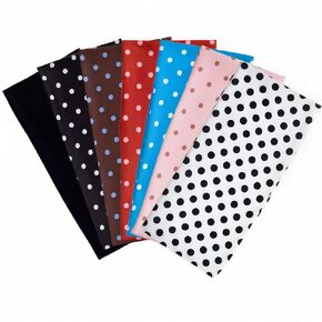 Sunolga 7 Pack 4.2in Wide Floral Polka Dot Non Slip Headbands for Women in Kuwait