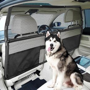 Dog Barrier for SUV Truck, 56" Car Divider Pet Gate in Kuwait