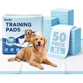 Disposable XL Dog Pee Pads 28x34 50 ct, Puppy Potty Training & Senior Dogs in Saudi Arabia