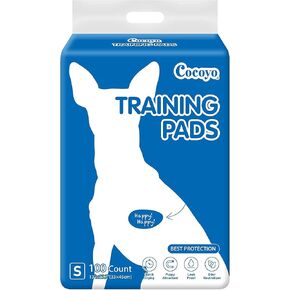 COCOYO Best Value Training Pads 100 Count 13“ by 17.7"| Dog Pee Pads | Super Absorbent Puppy Pads,Blue in Kuwait