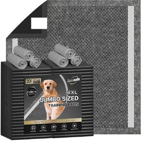 IMMCUTE XXL Puppy Pads 36"X44", 30 Ct, Jumbo-Size Dog Training Pads for Large Breed or Multiple Dogs, Pee Pads Extra Large with Adhesive Strip, Odor Control Dog Potty Pads in Kuwait