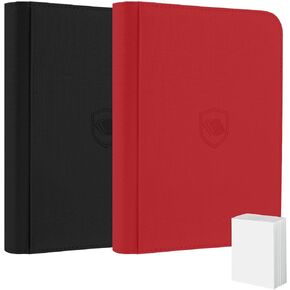 Card Binder 2 Pack, Holds 540 Cards for Each, 500 Card Sleeves INCLUDED in Saudi Arabia