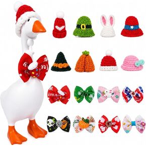 8 Sets 7 Inch Desk Goose Outfits, Year-Round Goose Clothes for Every Season in Kuwait